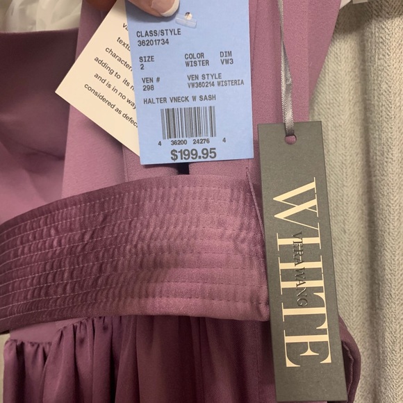 New bridesmaids dress size 2 Vera wang - Picture 7 of 7